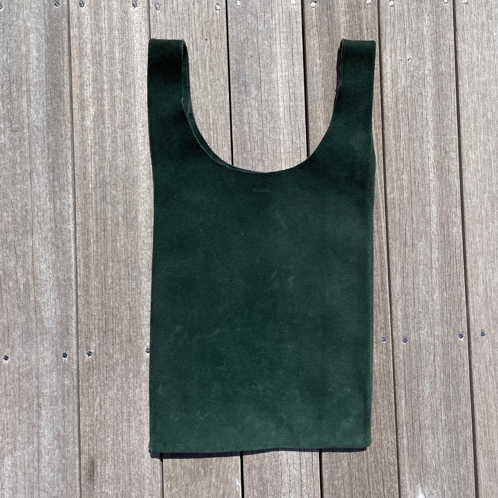 RARE Leather Baby Baggu